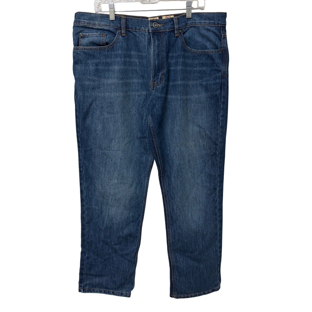 Red Head Brand Co Mens 38x32 Medium Wash Straight Leg Stretch Denim Jeans Blue